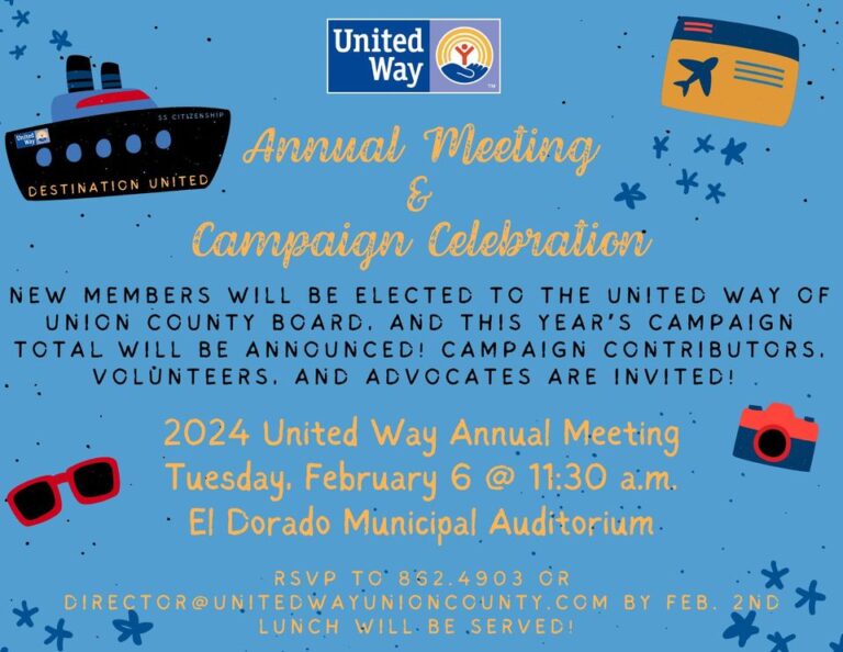 2024 United Way of Union County Annual Meeting El Dorado, Arkansas